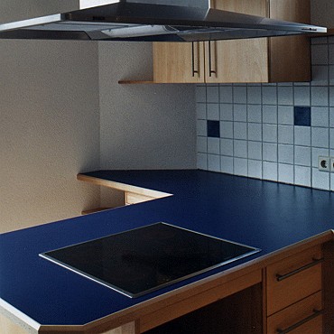 Die �blaue� K�che